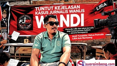 Seminggu Ditunggu Pemuda LIRA Ancam Turun ke Jalan Jika Kasus Jurnalis Wandi Tak Jelas