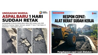 Pengaspalan Labbo Dikritik, PUPR Bantaeng Langsung Tindak