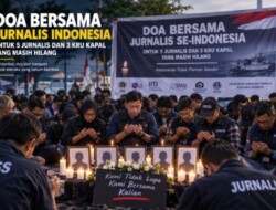 5 Rekan Jurnalis Hilang, Forsiwami Sulsel Gelar Doa Bersama