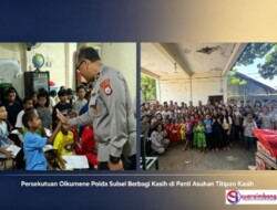Wakapolda Sulsel Berbagi Kasih ke Panti Asuhan