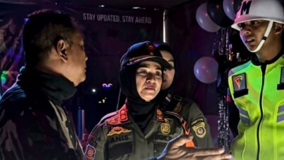 Diduga Oknum TNI Halangi Satpol PP Saat Lakukan Penertiban Warung Remang Remang