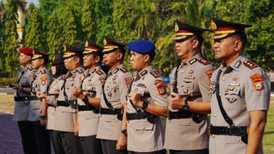 Lima Kapolres Jajaran Polda Sulsel Resmi Berganti