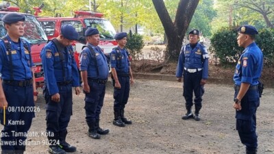 Cuaca Panas Ekstrem, Damkar Makassar Siaga Penuh