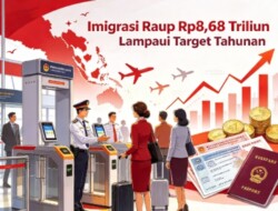Imigrasi Raup Rp8,68 Triliun, Lampaui Target Penerimaan Tahunan