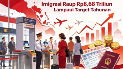 Imigrasi Raup Rp8,68 Triliun, Lampaui Target Penerimaan Tahunan