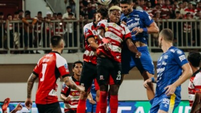 Gol Mitkov Menit 89′, Persib Bandung Tumbang di Madura